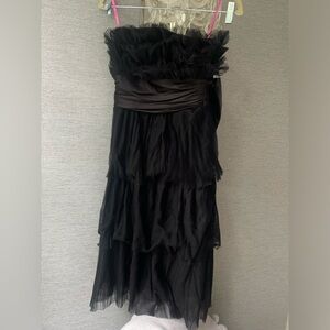 Betsey Johnson Strapless LBD Size 0